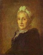 Fyodor Rokotov Portrait of Anna Yuryevna Kvashnina-Samarina oil painting on canvas